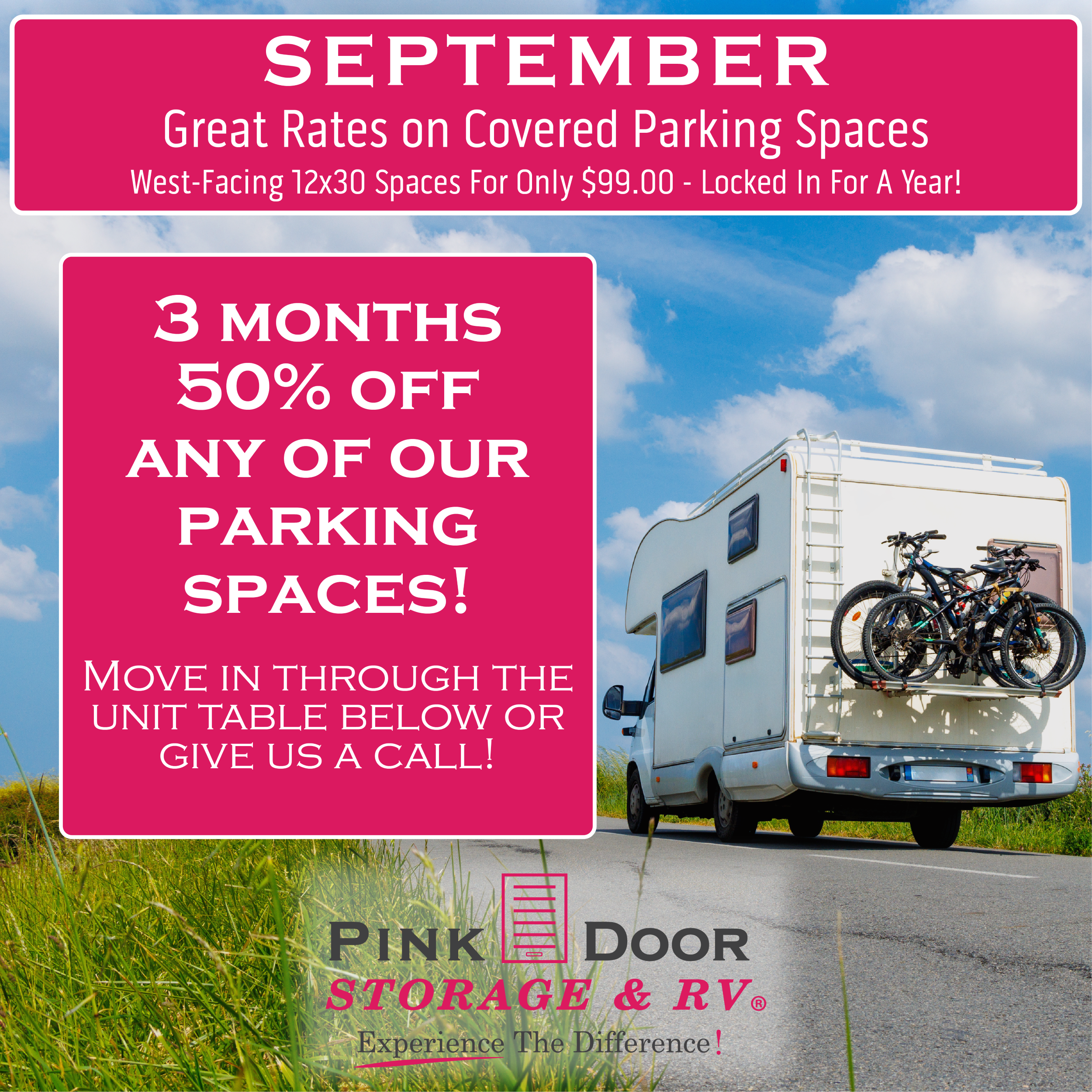 3 Months 50% Off Covered Parking Spaces in Royse City, TX 3 Months 50% Off Covered Parking Spaces in Royse City, TX
